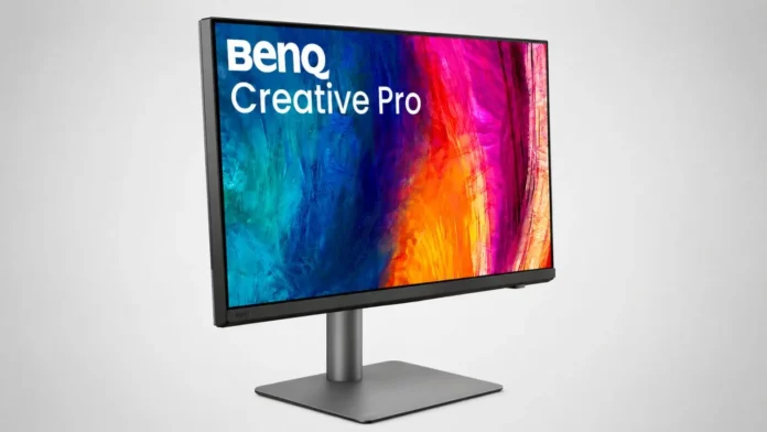 BenQ PD2732U Creative Pro 27-inch professional monitor designed for content creators with color-accurate display performance