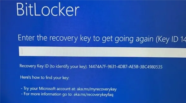 Dell and HP Updates Trigger PC Crashes and BitLocker Recovery Prompts 1 BitLocker recovery prompt requesting a recovery key after a system update
