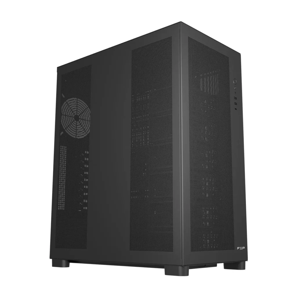 FSP U Series chassis featuring mesh panels for enhanced airflow