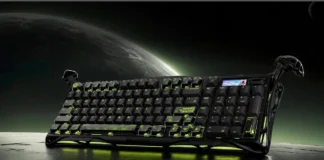 GravaStar Launches Mercury K98 Pro With 8K Polling, TFT Display, and 228-Hour Battery GravaStar Mercury K98 Pro wireless mechanical gaming keyboard with RGB lighting and futuristic sci-fi design