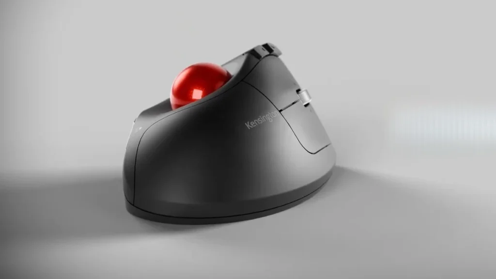 Kensington Launches Red Dot-Winning Pro Fit Ergo TB675 Vertical Trackballs 2 Kensington Pro Fit Ergo TB675 vertical trackball with 60-degree ergonomic design and thumb-operated ball