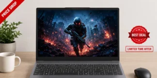 Deal | Lenovo IdeaPad Slim 3 Hits Lowest Recorded Price, Now $360 Off Lenovo IdeaPad Slim 3 laptop displayed on a desk setup