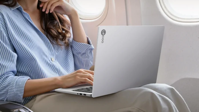 Lenovo Lecoo 14 lightweight laptop with a 14-inch 2.2K IPS display, 100% sRGB color coverage, and USB-C connectivity