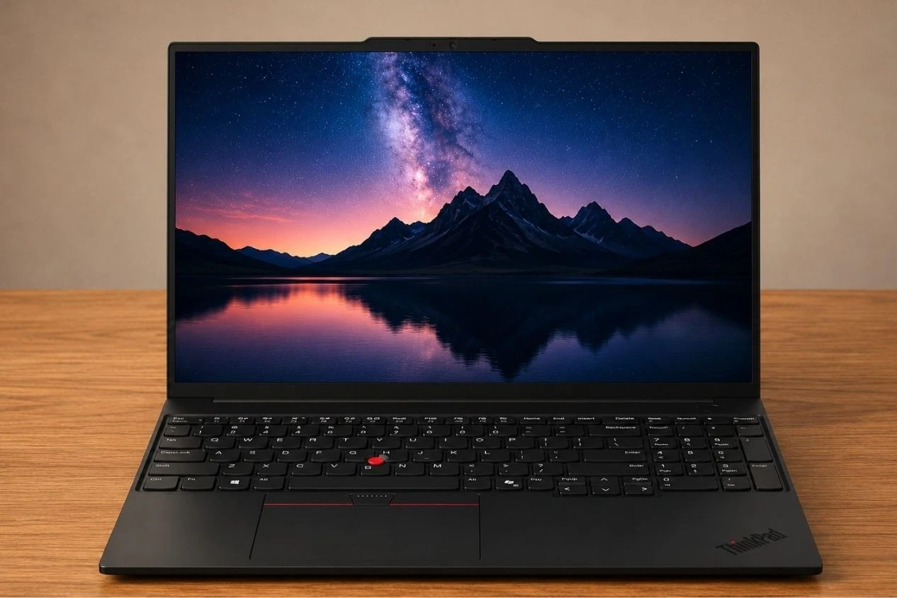 Lenovo ThinkPad E16 Gen 2 business laptop with a 16-inch display