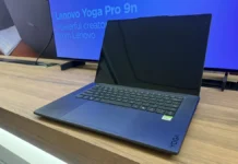 Lenovo Reveals Yoga Pro 9n as Its First NVIDIA RTX Spark Laptop Lenovo Yoga Pro 9n creator laptop featuring NVIDIA RTX Spark platform displayed at Computex 2026