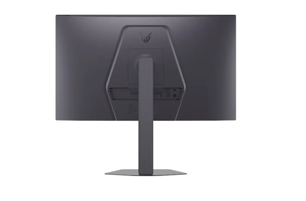 LG UltraGear 27G550B Debuts With 300Hz Refresh Rate 2 Rear design of the LG UltraGear 27G550B gaming monitor showing the stand and back panel layout