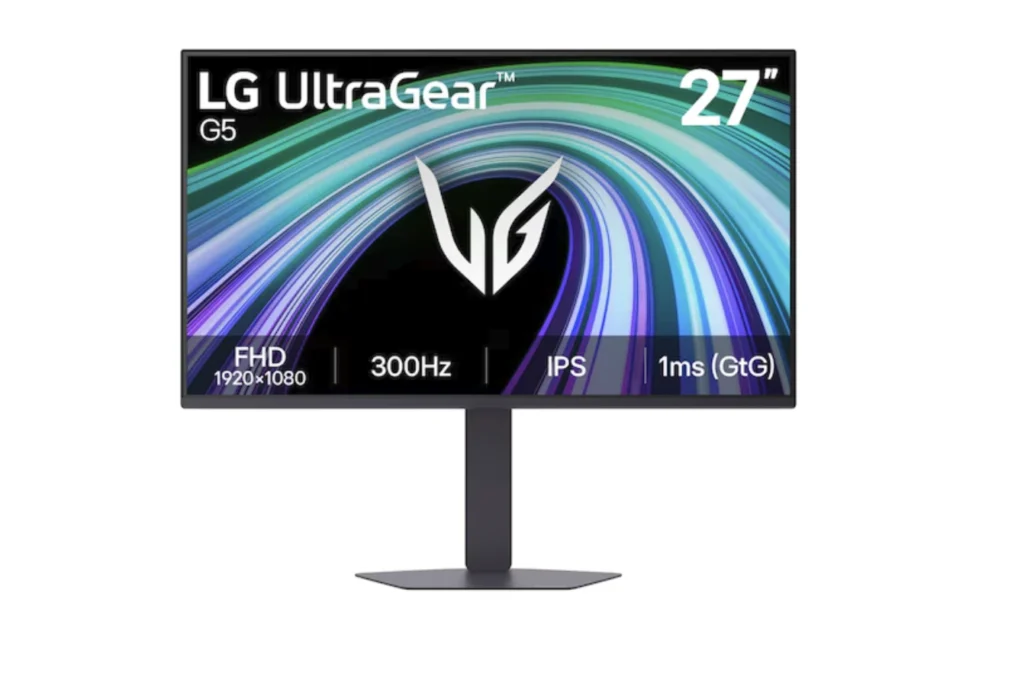 LG UltraGear 27G550B Debuts With 300Hz Refresh Rate 1 Front view of the LG UltraGear 27G550B 27-inch gaming monitor with a 300Hz IPS display