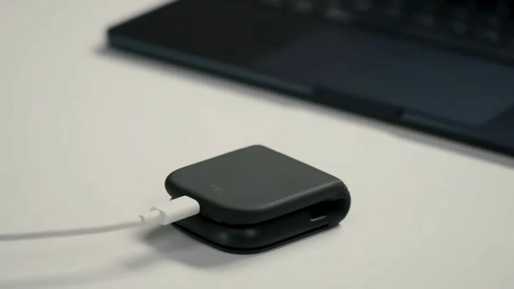 Logitech Mobi Fold Launches as Company's First Foldable Mouse, Priced at $79.99 3 Logitech Mobi Fold charging via USB-C