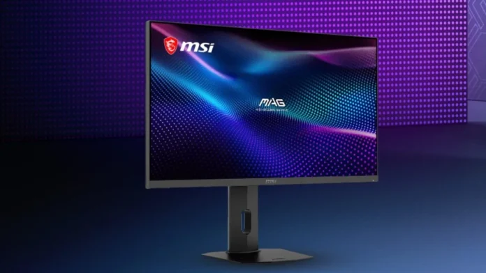 MSI MAG 276QRM32 Gaming Monitor MSI MAG 276QRM32 gaming monitor with 320Hz QHD Mini LED display