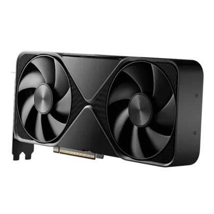 Three-quarter view of NVIDIA RTX PRO 6000 Blackwell Workstation Edition GPU