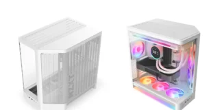 NZXT Unveils New H6 PC Case With Back-Connect Motherboard Support Fully assembled NZXT H6 gaming PC build with RGB cooling and liquid CPU cooler.