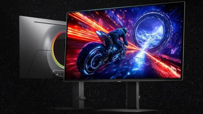 Samsung Odyssey OLED G6 27-inch QHD gaming monitor featuring a 500Hz refresh rate and OLED display panel