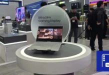 Samsung Unveils Ultra Slim OLED Laptop Panel Cuts Thickness by 20%, Reaches 240Hz Samsung Display showcasing its Ultra Slim OLED laptop panel prototype at Computex 2026 with reduced thickness and high refresh rate technology