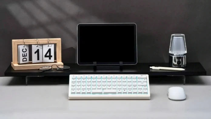 EPOMAKER Hack70 Desktop Setup EPOMAKER Hack70 keyboard displayed in a minimalist desktop workspace setup