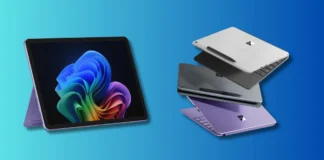 Microsoft Adds New Surface Pro 2-in-1 12-Inch Laptop At $849 Microsoft Surface Pro 12-inch 2-in-1 tablet shown with keyboard accessories and multiple color variants