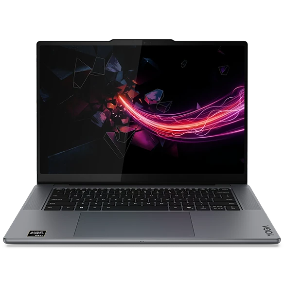 Lenovo Releases Yoga Pro 7 With Up to 48GB VRAM 1 Front view of the Lenovo Yoga Pro 7 laptop with slim bezels and high-resolution display