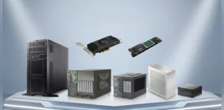 ASRock Industrial Partners With Axelera AI for Edge AI Platforms Composite image showing various ASRock Industrial edge AI computing systems and Axelera Metis PCIe and M.2 AIPU acceleration cards on a platform.