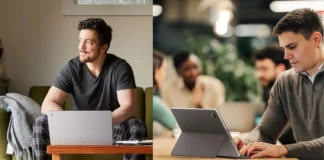 ASUS Expands Chromebook Lineup in US With CM15 and CM32 Detachable People using the ASUS Chromebook CM32 Detachable in home and office environments.