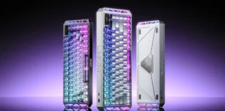 Lenovo Launches Legion R7 RT75 Keyboard With 8K Polling and Magnetic Switches Lenovo Legion R7 RT75 mechanical gaming keyboard with transparent RGB keycaps and aluminum frame.