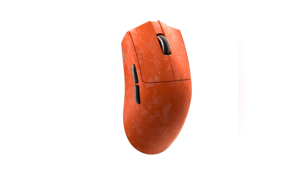 Yunzii Launches M2 Dual 8K Custom Wireless Gaming Mouse 1 The white Yunzii M2 wireless gaming mouse showing its side profile.