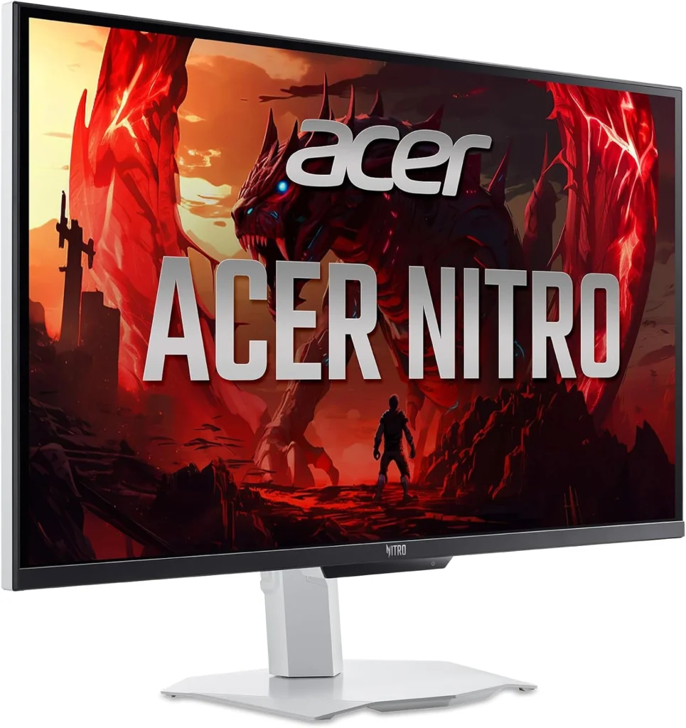 Acer Nitro XV273U F5 Monitor Listed on Amazon at $699 With 1,000Hz DFR Mode 1 Front view of the Acer Nitro XV273U F5 gaming monitor with a 27-inch display.