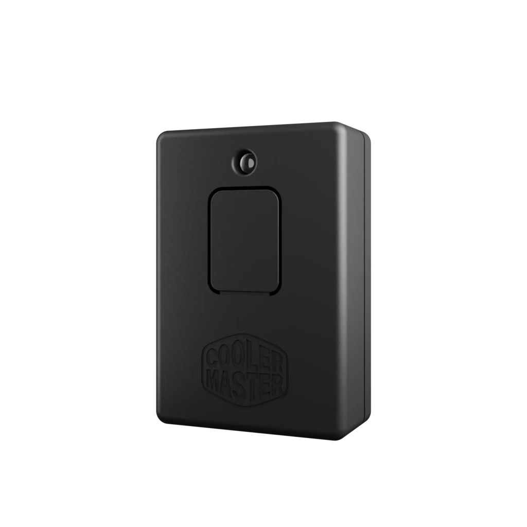 Compact Cooler Master fan accessory and controller module designed for compatible MasterFan cooling solutions and easy installation inside desktop PC cases.