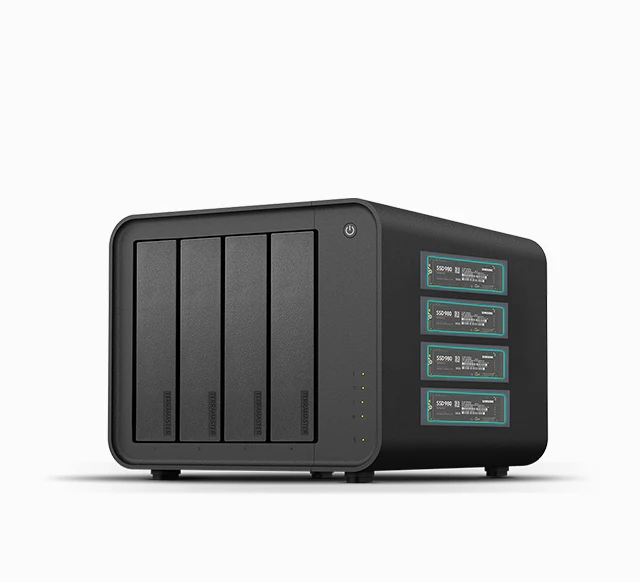 TerraMaster Releases D8 Hybrid 2 With 152TB Storage Into an 8-Bay USB DAS 1 TerraMaster D8 Hybrid 2 featuring four HDD bays and four integrated M.2 NVMe SSD slots.