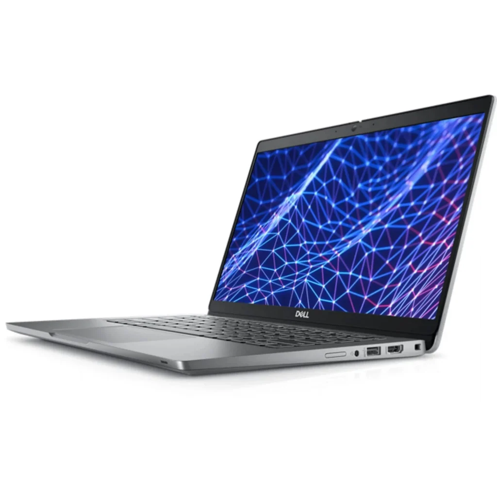 Laptop Deal| Dell Latitude 5330 Refurbished Laptop Drops to $399.99 2 Side view of the Dell Latitude 5330 laptop highlighting its slim chassis, display, and built-in connectivity ports.