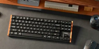 Keychron K1 Ultra 8K Launches With 8,000 Hz Polling and 490-Hour Battery Keychron K1 Ultra 8K low-profile wireless mechanical keyboard on a desktop setup.