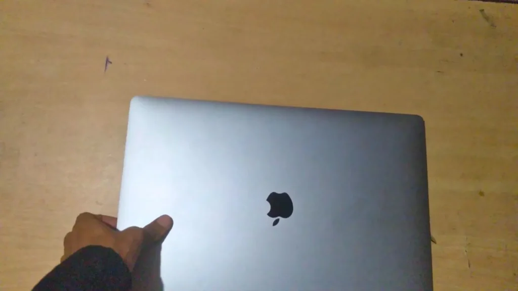 I Bought a Renewed MacBook Pro 16-inch (2019) for Under $500 3 Closed MacBook Pro 16-inch (2019) viewed from above with the Apple logo centered on the lid