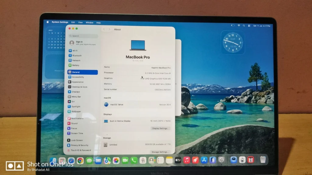 I Bought a Renewed MacBook Pro 16-inch (2019) for Under $500 10 MacBook Pro 16-inch (2019) display