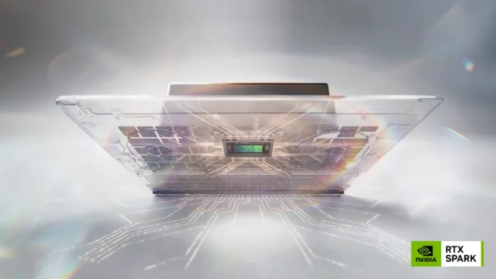 NVIDIA RTX Spark platform showing the internal design with unified memory architecture for Windows AI PCs.