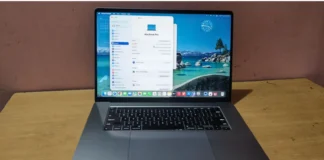 I Bought a Renewed MacBook Pro 16-inch (2019) for Under $500 Renewed MacBook Pro 16-inch (2019) with Intel Core i9 running macOS Tahoe on a desk