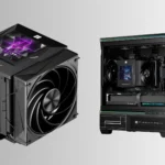 Thermalright Launches Royal Pretor 130 Vision With 3.95-Inch LCD Display 3 Thermalright Royal Pretor 130 Vision dual-tower air CPU cooler with an integrated display shown alongside a gaming PC featuring the cooler installed.