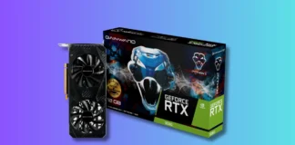 Gainward RTX 3060 Python II OC Debuts With 12GB GDDR6 Gainward GeForce RTX 3060 Python II OC graphics card displayed beside its retail packaging.