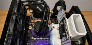 Galax RTX 5090D Becomes First Blackwell GPU to Break 4GHz Liquid nitrogen overclocking setup for the RTX 5090D graphics card.