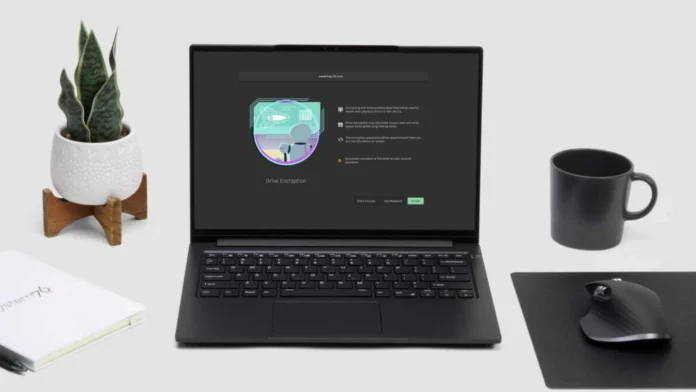 System76 Lemur Pro laptop.