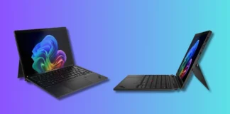 Lenovo Releases ThinkPad X13 Detachable Gen 1 With Intel Panther Lake and Up to 64GB RAM Lenovo ThinkPad X13 Detachable Gen 1 shown in laptop and tablet stand configurations against a colorful background.